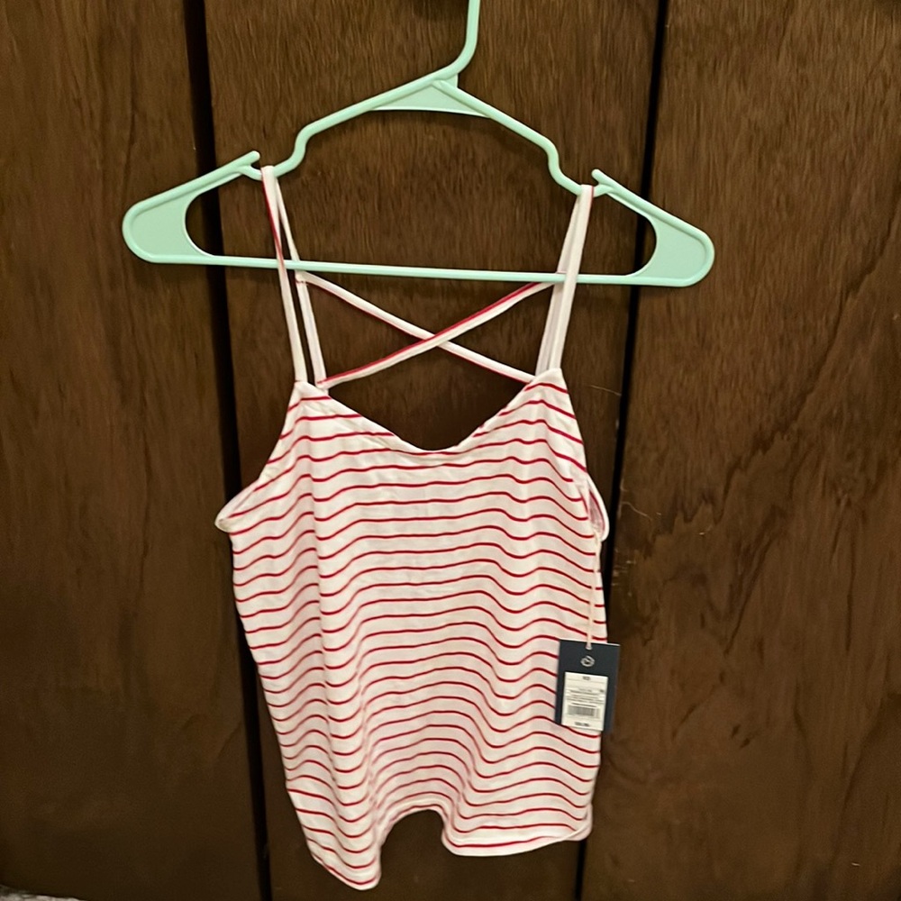 Target, size extra small, red and white